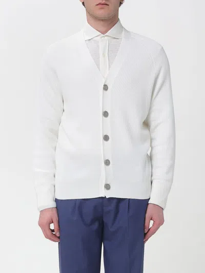 Brunello Cucinelli Sweater Men  In White