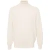 Brunello Cucinelli Roll-neck Cashmere Jumper In Multicolor