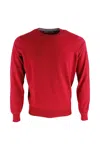 Brunello Cucinelli Cashmere Sweater In Red
