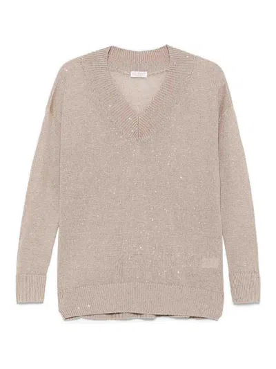 Brunello Cucinelli Women Sweater In Multi