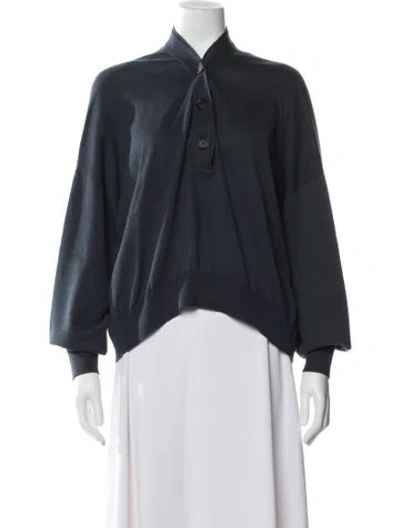 Pre-owned Brunello Cucinelli Sweater W/ Tags In Blue