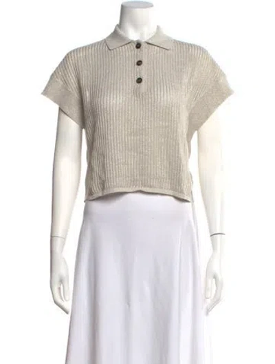 Pre-owned Brunello Cucinelli Sweater W/ Tags In Metallic/neutrals