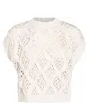 Brunello Cucinelli Sweater In White