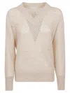 Brunello Cucinelli Sweater In Neutral