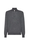 Brunello Cucinelli Sweater With Half Zipper