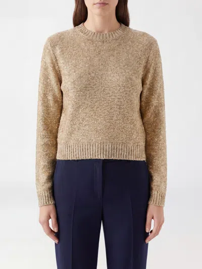Brunello Cucinelli Sweater Woman In Brown