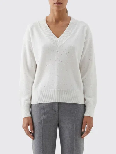 Brunello Cucinelli Sweater  Woman Color White
