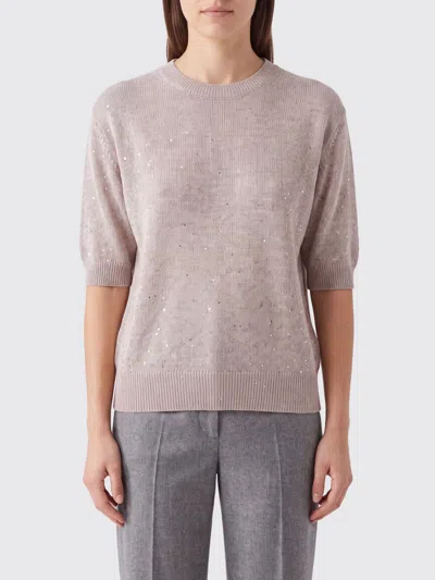 Brunello Cucinelli Sweater Woman Color Natural In Neutral