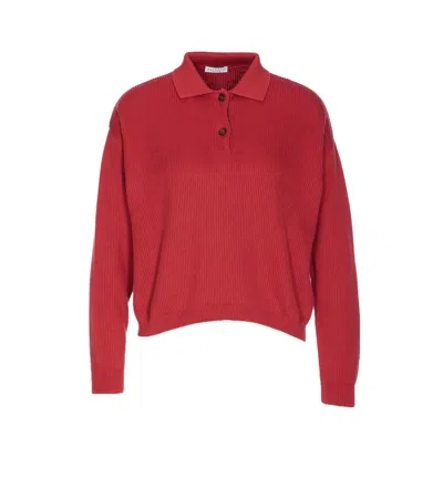 Brunello Cucinelli Sweaters In Red