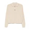 Brunello Cucinelli Cable-knit Polo Shirt