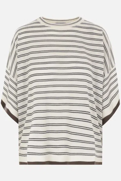 Brunello Cucinelli Sweaters In White