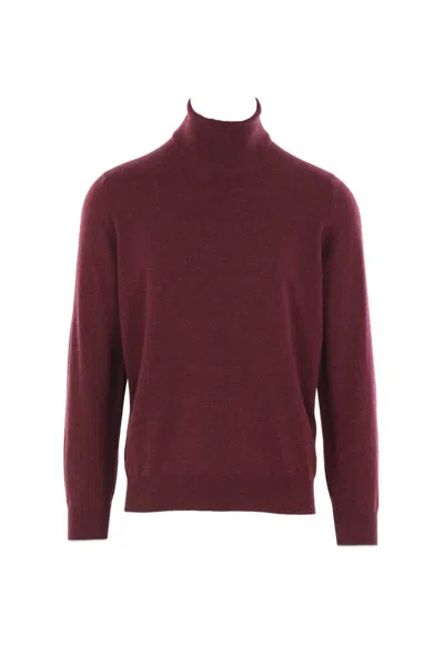 Brunello Cucinelli Sweaters In Burgundy