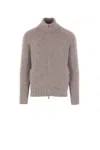Brunello Cucinelli High Neck Zipped Cardigan