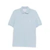 Brunello Cucinelli Polo Shirt With Soft Collar In Blue