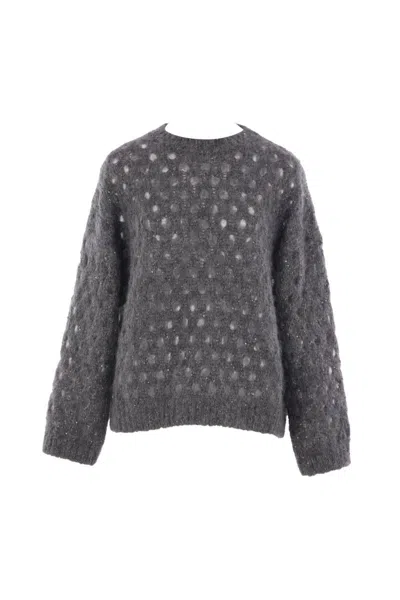 Brunello Cucinelli Sweaters In Brown