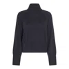 Brunello Cucinelli Ribbed Turtleneck Knitwear Long Sleeves In Black