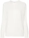 Brunello Cucinelli Boat Neck Jumper In Beige