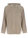 Brunello Cucinelli Monile Sweatshirt Beige In Beige