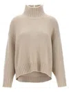 Brunello Cucinelli Monile Sweater, Cardigans Beige In Beige