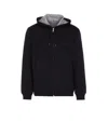 Brunello Cucinelli Zip-up Hoodie In Black