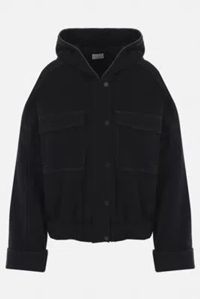 Brunello Cucinelli Sweaters In Black