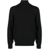 Brunello Cucinelli Lightweight Turtleneck Sweater In Cashmere And Silk In Black