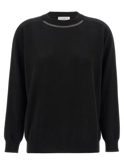 Brunello Cucinelli Sweaters In Black