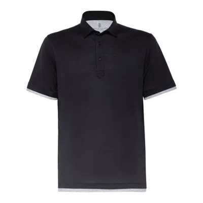 Brunello Cucinelli Cotton Sweaters In Black