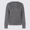 Brunello Cucinelli Sweaters Blacks And Greys In Gray
