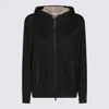 Brunello Cucinelli Sweaters Blacks And Greys In Black