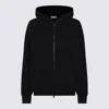 Brunello Cucinelli Blue Cotton Sweatshirt In Black