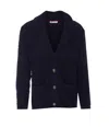 Brunello Cucinelli Cardigan In Blue