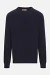 Brunello Cucinelli Cotton Sweater In Blue