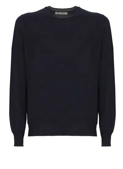 Brunello Cucinelli Sweaters In Blue