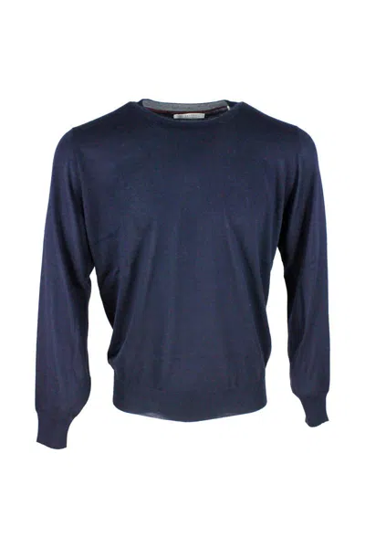 Brunello Cucinelli Sweaters In Blue