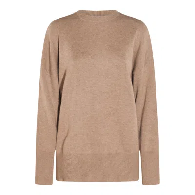 BRUNELLO CUCINELLI SWEATERS BROWN