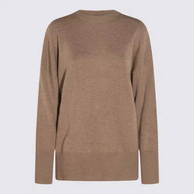 BRUNELLO CUCINELLI SWEATERS BROWN