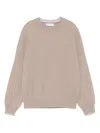 Brunello Cucinelli Cashmere Sweater In Brown