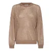 Brunello Cucinelli Sweaters Brown Caldo In Neutral
