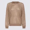 Brunello Cucinelli Sweaters Brown Caldo In Neutral