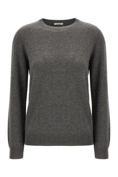 Brunello Cucinelli Sweaters In Grey