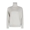 Brunello Cucinelli Sweaters Feather In White
