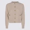 Brunello Cucinelli White Wool Knitwear In Neutral