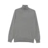 Brunello Cucinelli Men Cashmere Turtle-neck Sweater In Gray