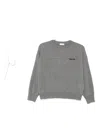 Brunello Cucinelli Crew Neck Sweater With Details In Gray