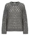 Brunello Cucinelli Sweaters In Gray