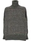 Brunello Cucinelli Sequin-embellished Knitted Jumper In Grey