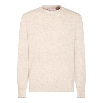 Brunello Cucinelli Sweaters Light And Natural In Neutral