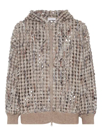 BRUNELLO CUCINELLI SWEATERS LIGHT AND NATURAL