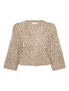 Brunello Cucinelli Sweaters Light And Natural In Brown